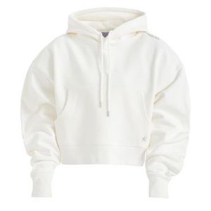 Mugler x H&M collaboration. Batwing-sleeved Hoodie. White color. XS size. New.